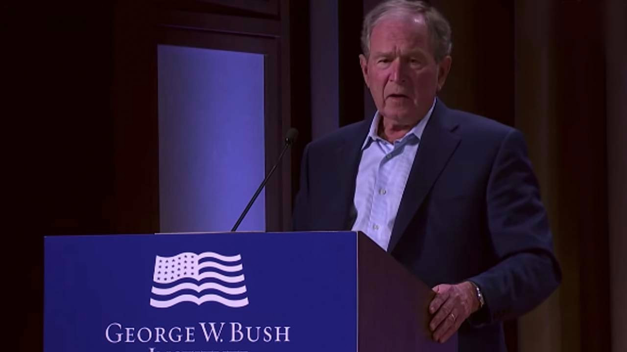Bush ‘Ukrayna’ diyeceğine ‘Irak’ dedi: Tek bir adamın işgali