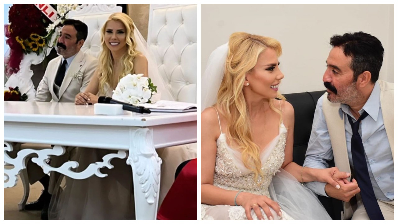 Mustafa Üstündağ ile Tuba Kalçık evlendi