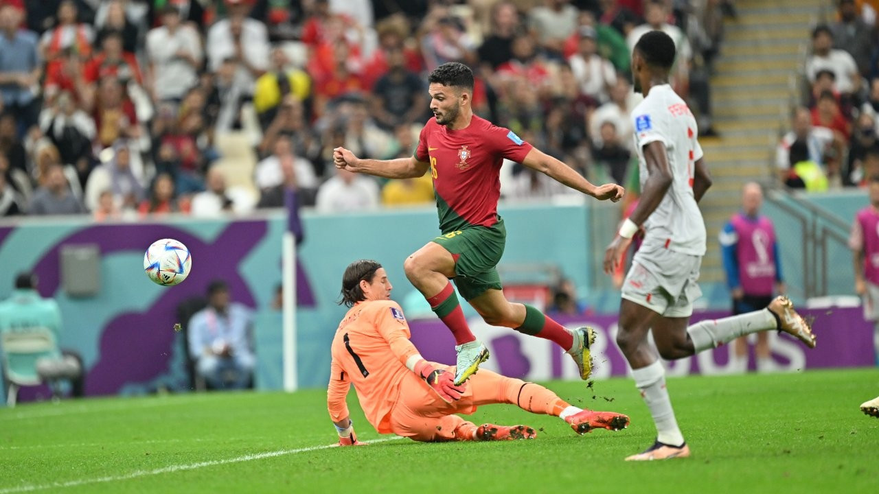 Portekiz 6 golle turladı: Goncalo Ramos hat-trick yaptı