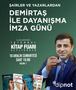 Demirtaş kitapları için imza günü: Çok sayıda yazar katılacak - Resim : 1