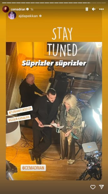 Cem Adrian ve Ajda Pekkan'dan düet geliyor - Resim : 1