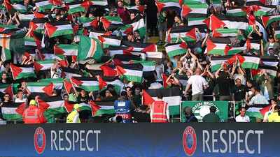 UEFA'dan Celtic'e Filistin cezası