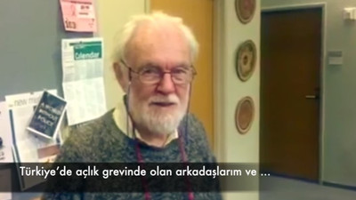Ünlü İngiliz bilimci Harvey'den Nuriye Gülmen ve Semih Özakça için çağrı