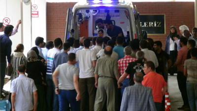 Suruç'ta ateş açılma anlarına ait görüntüler