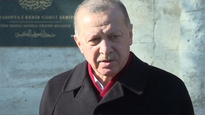 Erdoğan'dan CHP'ye 'türban' tepkisi: Bay Fikri, görmüyor musun bunları?
