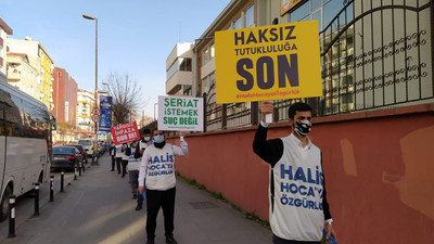 Halis Bayancuk için yürümek isteyen gruba gözaltı