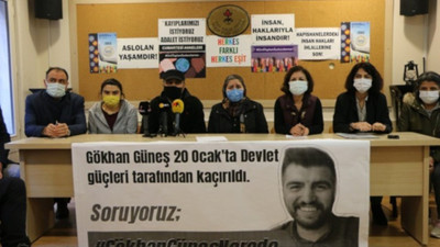 Kaçırılan Gökhan Güneş’in ailesi İHD’ye başvurdu