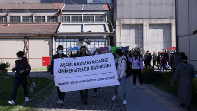 Bilgi Üniversitesi öğrencileri: Sıra arkadaşlarımızı bırakın