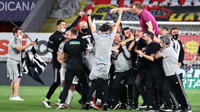 Süper Lig'de şampiyon Beşiktaş