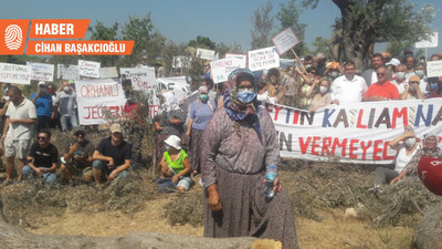İzmir'de JES protestosu: Orhanlı'ya sahip çıkmamak köyümüze ihanettir