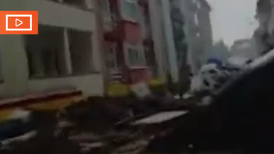 Selde araçla sürüklenişini kaydetti: Bütün Bozkurt gidiyor...