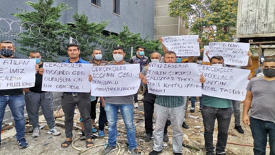 Geri dönüşüm işçileri eylem yaptı: Ekmeğimizden de onurumuzdan da vazgeçmeyeceğiz