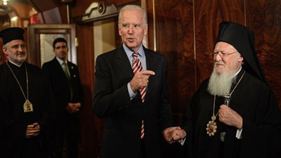 Joe Biden Fener Rum Patriği Bartholomeos'u Beyaz Saray'da ağırlayacak