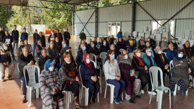 Kum ocağına karşı Ataköylülerden çağrı: Toprağımıza dokunmayın