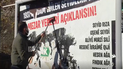 Dersim’de Seyit Rıza anması ve afişleri yasaklandı