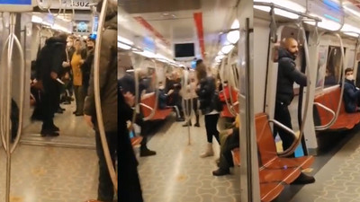 Metroda kadınlara bıçaklı saldırı