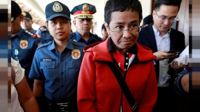 Filipinler: 'Kaçma riski var' diye Maria Ressa'nın Nobel Barış Ödülü'nü almaya gitmesine karşı çıkıldı