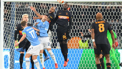 Roma'da Lazio'dan 1 puan alan Galatasaray gruptan lider çıktı