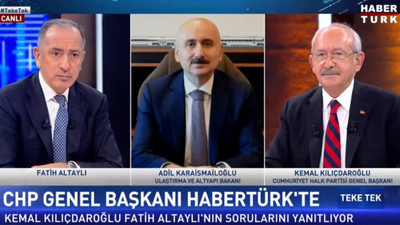 Kılıçdaroğlu ve Karaismailoğlu canlı yayında tartıştı