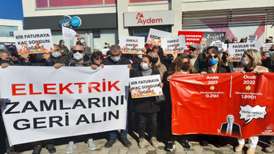 Bodrumlular elektrik faturalarını protesto etti: Ödeyemiyoruz