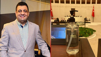 Uyuşturucu kaçakçılığından tutuklanan Akat'ın dezenfektanlarının ambalajını söktüler