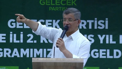 Davutoğlu’ Bahçeli’nin memleketinden seslendi: Allah’tan başka kimseden korkmam