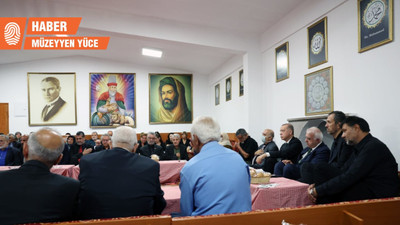 'Cemevi Erdoğan’ın ziyareti için yeniden dizayn edildi, fotoğrafların yeri değişti' 