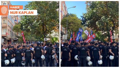 MEB önünde toplanmak isteyen Eğitim-İş sendikası engellendi