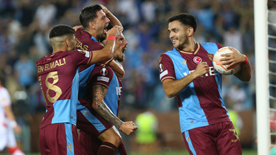 Trabzonspor Avrupa'da galibiyet hasretini bitirdi