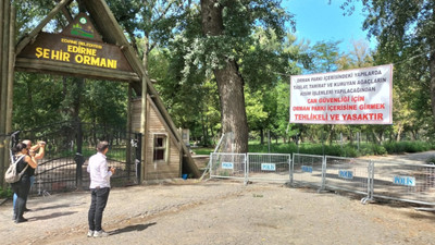 Edirne’de yapılmak istenen millet bahçesine dava açıldı