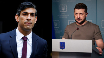 Sunak, ilk görüşmesini Zelenskiy ile yaptı