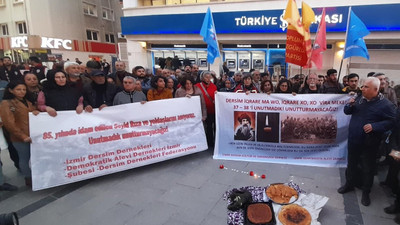 Seyit Rıza ve arkadaşları İzmir'de anıldı