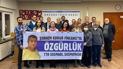 Türk Tabipleri Birliği baskılara karşı nöbet başlattı