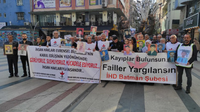 Batman’da kayıp yakınları Cumartesi Anneleri'ne saldırıları kınadı