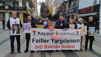 Batman’da kayıp yakınları Mahmut Kaya'nın akıbetini sordu