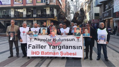 Batman’da kayıp yakınları İsmail Bahçeci’nin akıbetini sordu