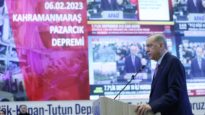 Erdoğan: 1939 Erzincan depreminden sonraki en büyük felaketle sarsıldık