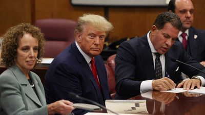 Trump, mahkemeden ayrıldı: ﻿34 suçlamanın tümünü reddetti