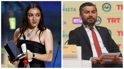 RTÜK Başkan Yardımcısı İbrahim Uslu, Cannes'dan ödülle dönen Merve Dizdar'ı hedef aldı