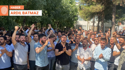 Eylemdeki DEDAŞ işçileri: İşten çıkarılmakla tehdit ediliyoruz