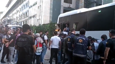 Trendyol genel merkezi önünde eylem yapan işçiler gözaltına alındı