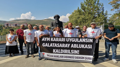 Dersim'den Cumartesi Anneleri'ne destek