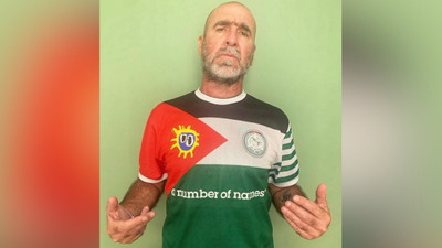 Eric Cantona'dan Filistin'e destek: 'İsrail'in dokunulmazlığına son vermenin zamanı geldi'
