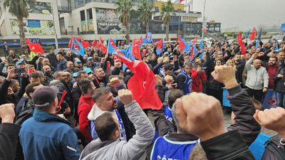Toplu sözleşme görüşmeleri tıkandı: Metal işçileri MESS önünde eylemde