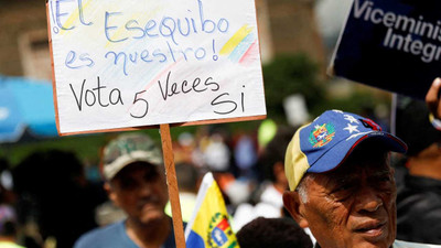 Venezuela ile 'Esequibo' krizi: İngiltere Guyana'ya donanma gemisi gönderiyor