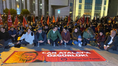TİP, Can Atalay hakkında karar açıklanana kadar adliye önünde oturma eylemi başlattı