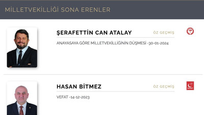 Can Atalay'ın ismi Meclis sitesinden kaldırıldı