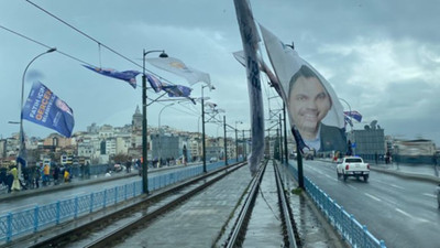 Murat Kurum'dan ilk 'trafik' hamlesi: Afişi tellere dolandı, seferler aksadı