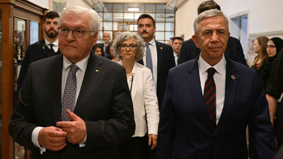 Almanya Cumhurbaşkanı Steinmeier, Mansur Yavaş'la görüştü