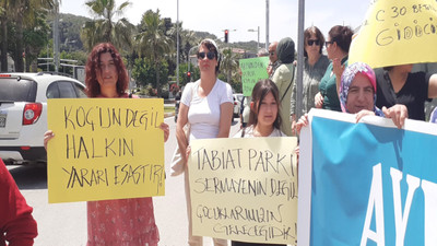 Kıyı yağmasına ülke çapında protesto